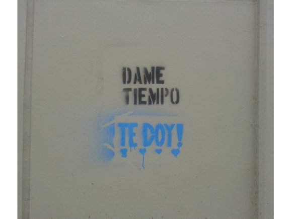 dame tiempo